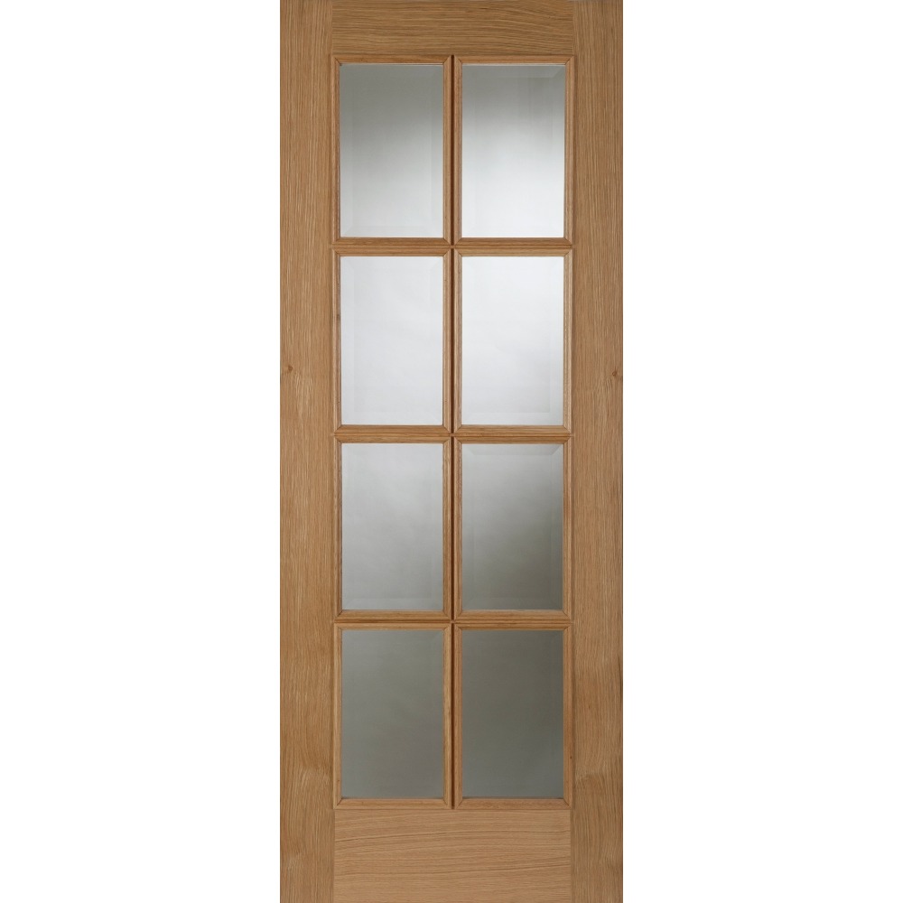 Internal Oak 8 Light Glazed Door